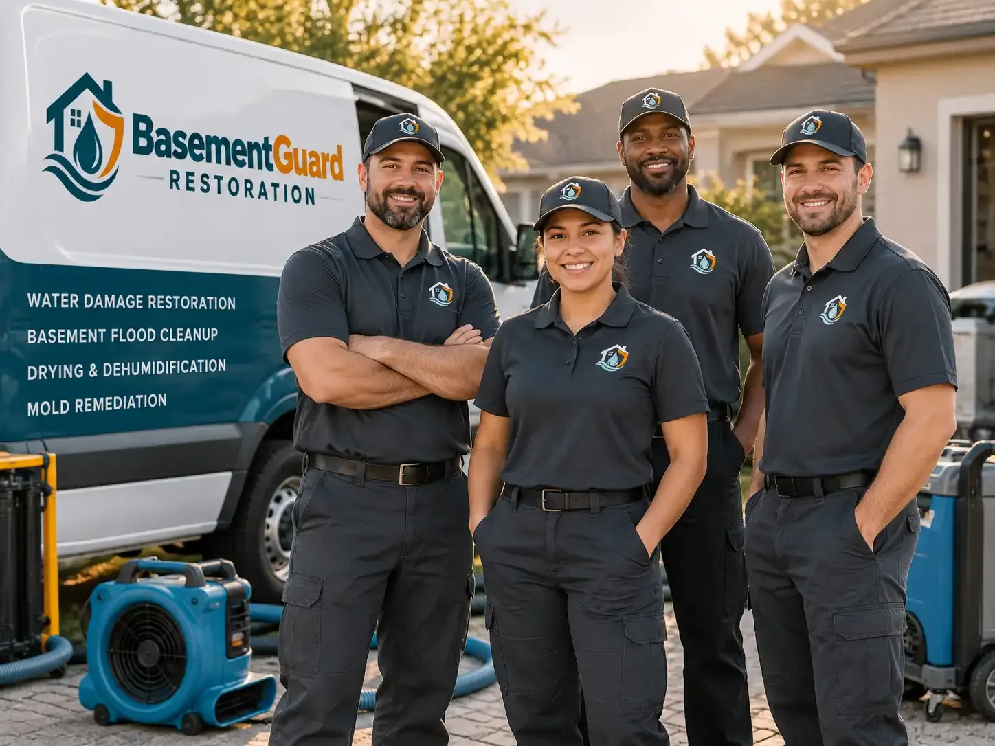 Basement Water Damage Restoration company in Redfield, IA